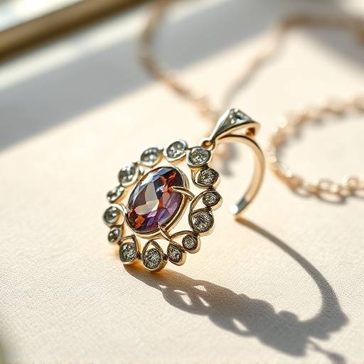 High-quality product shot of handcrafted jewelry for a Chicago artisan.