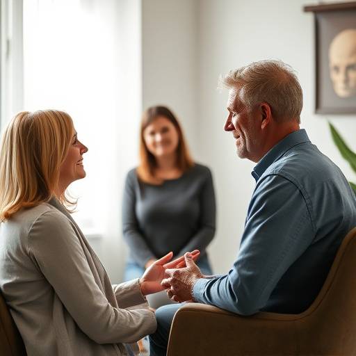 Image of client and photographer discussing the project during a pre-shoot consultation.