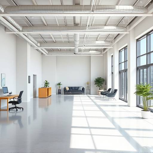 Interior of Luminance Studios in Chicago